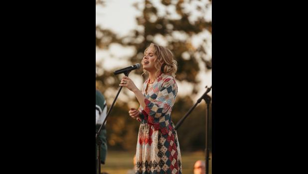 Hannah Harper performs in Willow Springs for the first time since her American Idol win. photo courtesy of Adrian Photography