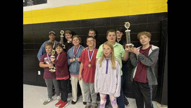 The Willow Springs Chess Club competed well at the Second Annual Queen's Gambit Dent-Phelps Chess Tournament with several teams placing first and second. photo provided