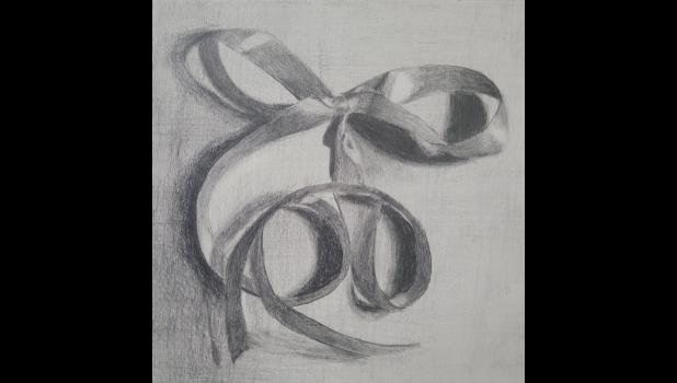 The graphite pencil drawing created by Rose Reeves, won best of show honors at the 22nd annual Art Around Town exhibit this month at the West Plains Civic Center. Reeves is an eighth grader at West Plains Middle School. photo provided