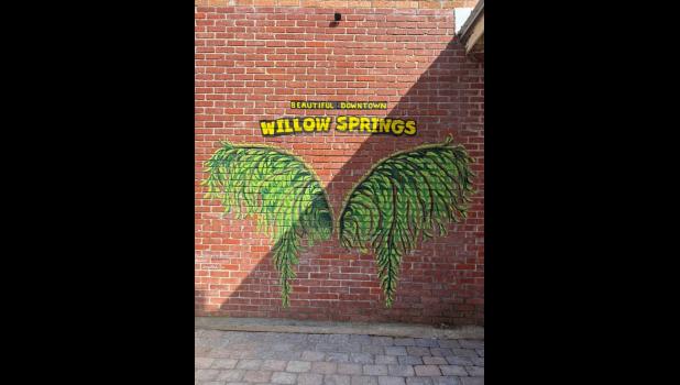 The Willow Wings mural. courtesy of Tammy Schulz Art