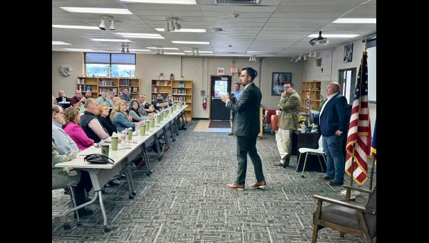 State Representatives Lisa Durnell, Bennie Cook, and Matthew Overcast were in attendance at the Legislative Forum held in West Plains. Also in attendance was Senator Brad Hudson. photo provided