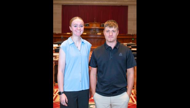 Kari Jordan and Caleb Meeker, students at Eminence High School, attended CYCLE as delegates of Howell-Oregon Electric Cooperative. photo provided