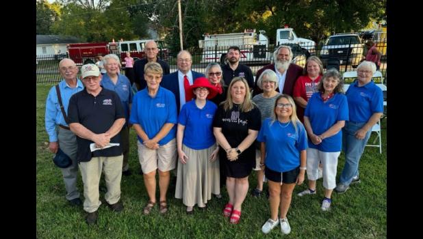 These members of JHSAR and OSDAR read the names of fellow Americans who perished in the attack on Sept. 11, 2001 of the World Trade Center. It was a great honor for the two Patriot chapters to participate and demonstrates the need to never forget, and to work together to support all in the endeavor to achieve peace and goodwill worldwide. Therefore, the many casualties of the terrorist attack will not be in vain. photo provided