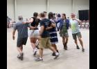 Old-Time Square Dancing for young and older from the 2024 Ozark Heritage Festival. Square dancing will take place Friday and Saturday night from 5:00 p.m. to 7:00 p.m. in the Civic Center Exhibit Hall of this year's Ozarks Heritage Festival October 16 and 17. photo provided
