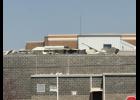 Wind damage to the roof of the Bears Den at Willow Springs Schools on March 19. Howell County News/Josie Brockelbank