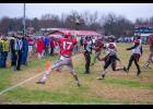 Junior Jentry Acklin for the 2 point conversion. (Howell County News/ Gretchen Creighton Photography)