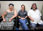 Pictured: Rhonda Nunley, TCMH patient, left; Kristina Grant, DO, family medicine and obstetrics physician, center; and Walter Nunley, TCMH patient, right. photo provided